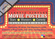 Classic Vintage Movie Posters 2 Promo Card Promo 3 Breygent   - TvMovieCards.com