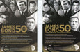 James Bond 50th Anniversary Promo Card Lot 2 Cards P1 and P4   - TvMovieCards.com