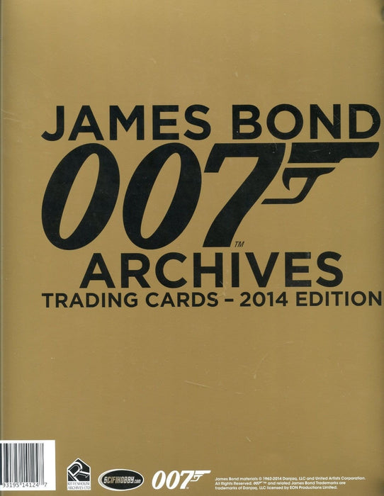 James Bond Archives 2014 Edition Card Album   - TvMovieCards.com
