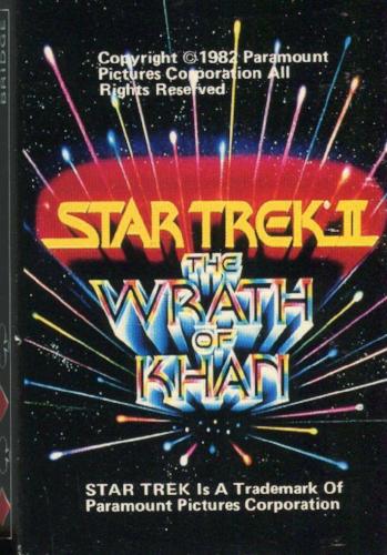 Star Trek II The Wrath of Kahn Sealed Playing Card Deck 52 Cards + Jokers   - TvMovieCards.com