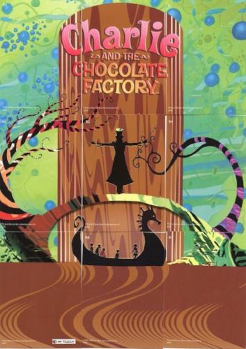 Charlie & Chocolate Factory Holographic Foil Puzzle Chase Card Set 9 Cards   - TvMovieCards.com