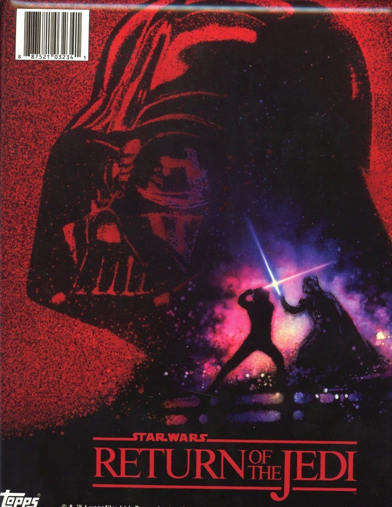 Star Wars Return of the Jedi Empty Collector Card Album - TvMovieCards.com