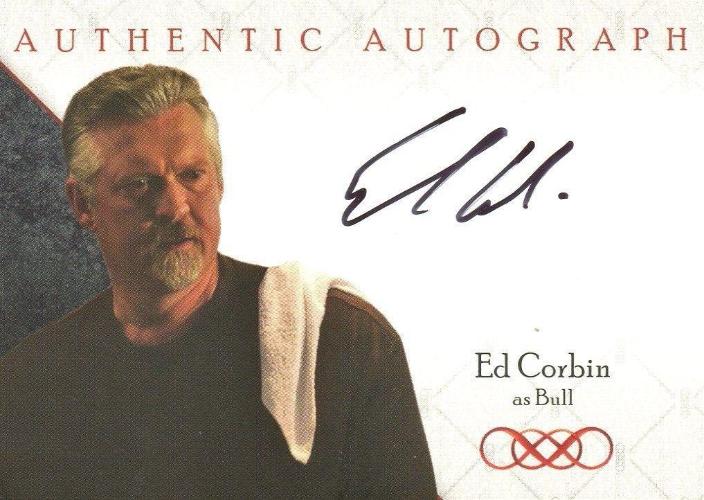 Revenge Season 1 Ed Corbin as Bull Autograph Card A11   - TvMovieCards.com