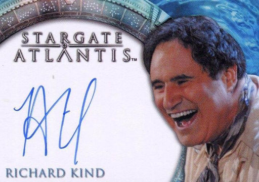Stargate Atlantis Seasons Three & Four Richard Kind Autograph Card   - TvMovieCards.com