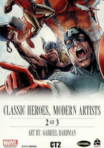 Avengers The Silver Age Case Topper Chase Card CT2 Gabriel Hardman   - TvMovieCards.com