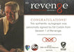 Revenge Season 1 Ed Corbin as Bull Autograph Card A11   - TvMovieCards.com