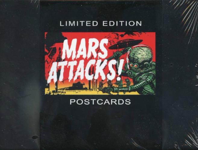 Mars Attacks Postcard Factory Boxed Limited Edition Card Set 10 Cards   - TvMovieCards.com