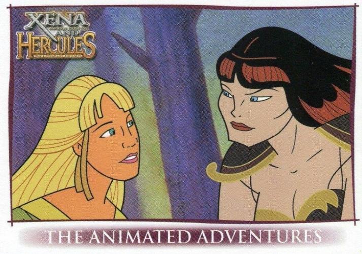 Xena & Hercules Animated Adventures Promo Card P2 — TvMovieCards.com