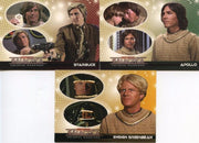 Battlestar Galactica Colonial Warriors Promo Card Set 3 Cards   - TvMovieCards.com