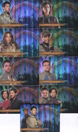 Stargate Atlantis Season One Atlantis Crew Chase Card Set   - TvMovieCards.com