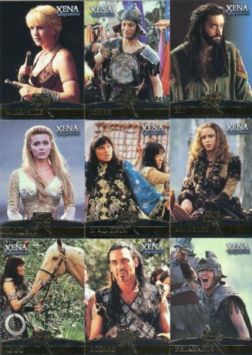 Xena Seasons 4 and 5 Allies Chase Card Set F1 - F9   - TvMovieCards.com