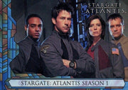 Stargate Atlantis Season One Promo Card SD2005   - TvMovieCards.com