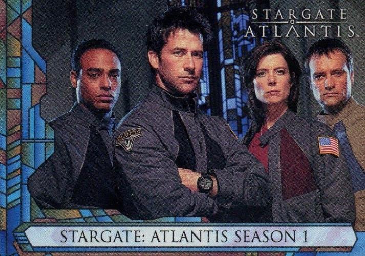 Stargate Atlantis Season One Promo Card SD2005   - TvMovieCards.com
