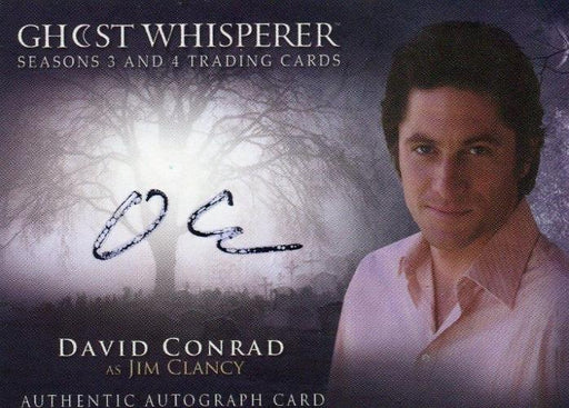 Ghost Whisperer Seasons 3 & 4 David Conrad as Jim Clancy Autograph Card   - TvMovieCards.com