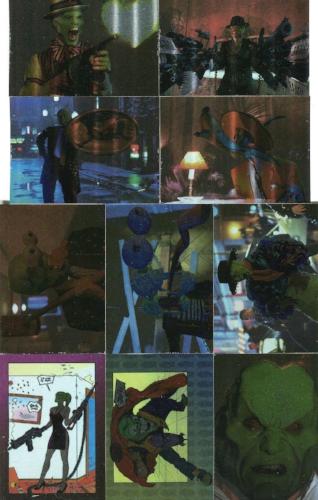 Mask Movie Tekchrome Chase Card Set 10 Cards T1 thru T10 Lower Grade Cardz 1994 - TvMovieCards.com