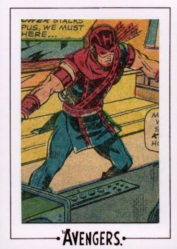 Avengers The Silver Age Comic Archive Cuts Chase Card AV48 #136/185   - TvMovieCards.com