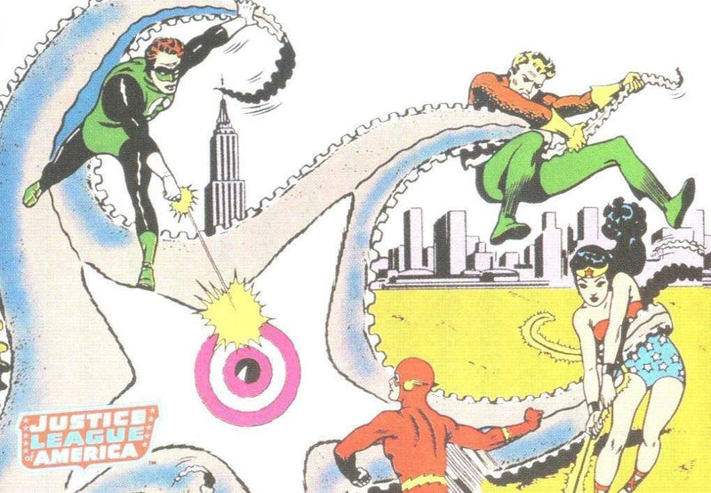 Justice League of America Archives Card Album DC Comics   - TvMovieCards.com