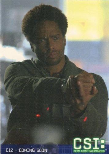 CSI Crime Scene Investigation Season 1 Promo Card   - TvMovieCards.com