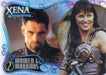 Xena Art & Images Women and Warriors Cell Chase Card WW1 #014/500   - TvMovieCards.com