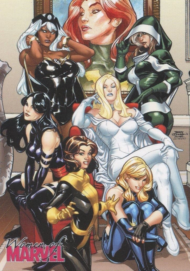 Marvel Women of Marvel Series Two Card Album with Promo Card P5   - TvMovieCards.com