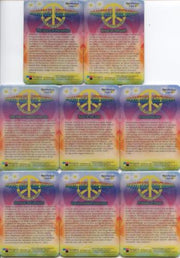 Woodstock Generation Rock Posters Metallogloss Chase Card Set   - TvMovieCards.com