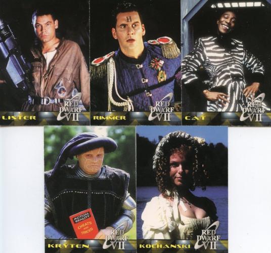 Red Dwarf Video Series VII Card Set 5 Cards   - TvMovieCards.com