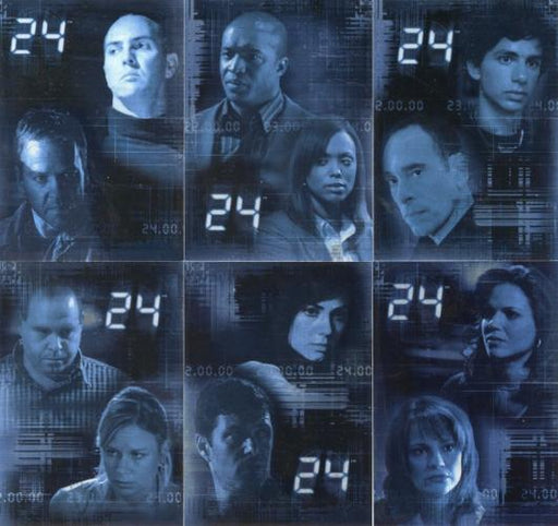 24 Twenty Four Season 4 Rare Foil Chase Card Set   - TvMovieCards.com