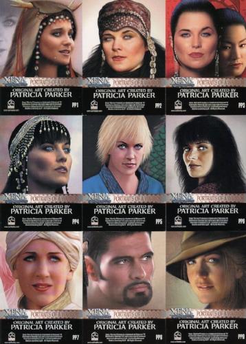 Xena Art & Images Portraits of a Warrior Patricia Parker Chase Card Set   - TvMovieCards.com