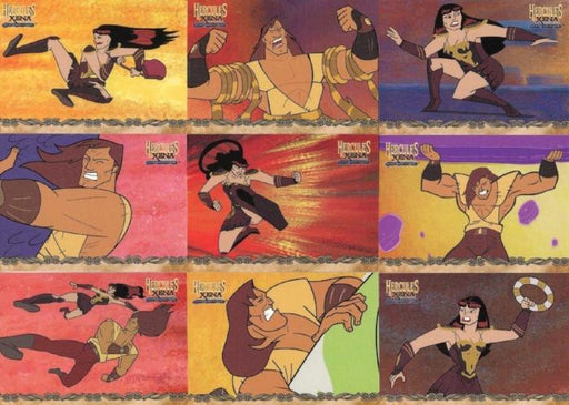 Xena & Hercules Animated Adventures in Action Chase Card Set   - TvMovieCards.com