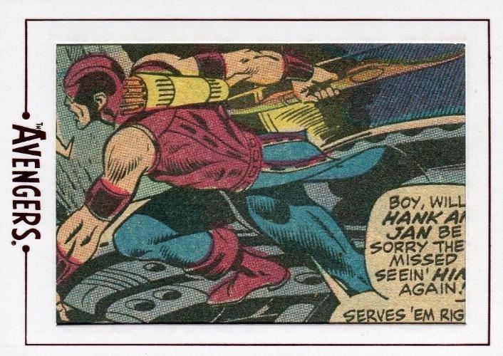Avengers The Silver Age Comic Archive Cuts Chase Card AV61 #3/158   - TvMovieCards.com