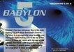 Babylon 5 Ultra Hologram Chase Card Hologram 6 of 8   - TvMovieCards.com