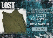 Lost Relics L. Scott Caldwell as Rose Nadler Relic Costume Card CC20 #116/350   - TvMovieCards.com