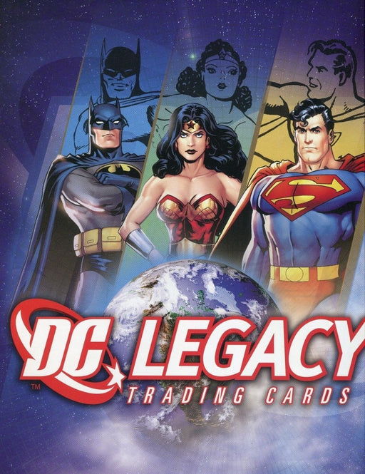 DC Legacy Empty 3-Ring Binder Card Album DC Comics   - TvMovieCards.com