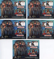 Stargate Atlantis Season One Promo Card Set 5 Cards   - TvMovieCards.com