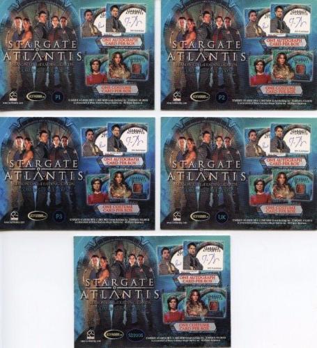 Stargate Atlantis Season One Promo Card Set 5 Cards   - TvMovieCards.com