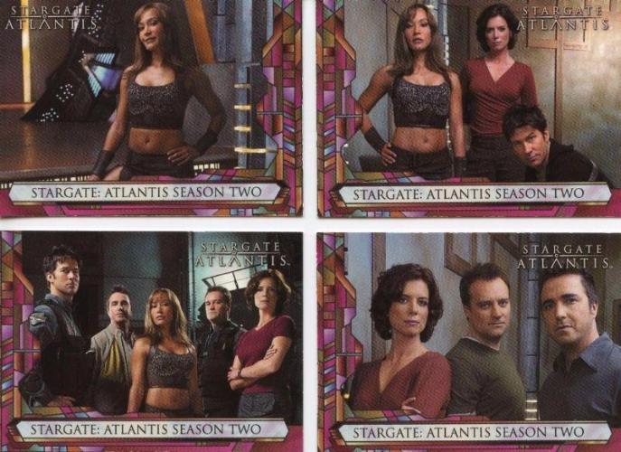 Stargate Atlantis Season Two Promo Card Set 4 Cards   - TvMovieCards.com