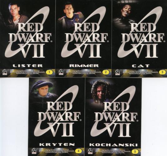 Red Dwarf Video Series VII Card Set 5 Cards   - TvMovieCards.com