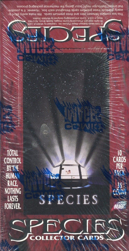 Species Movie Card Box 36 Packs Comic Images 1995   - TvMovieCards.com