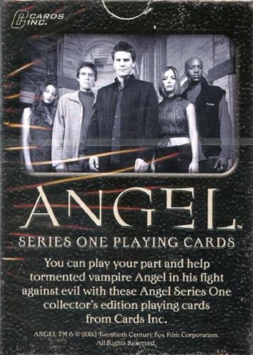 Angel Series One Sealed Playing Card Deck 55 Cards   - TvMovieCards.com