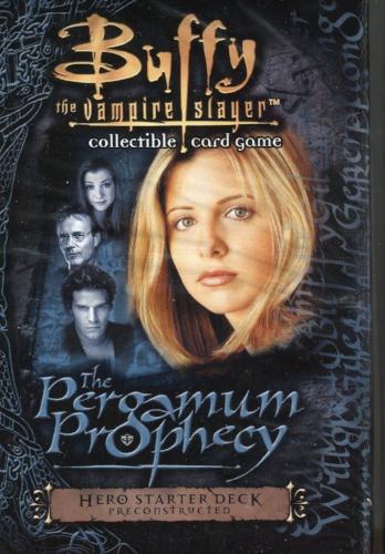 Buffy The Vampire Slayer Pergamum Prophecy Hero Starter Card Deck   - TvMovieCards.com