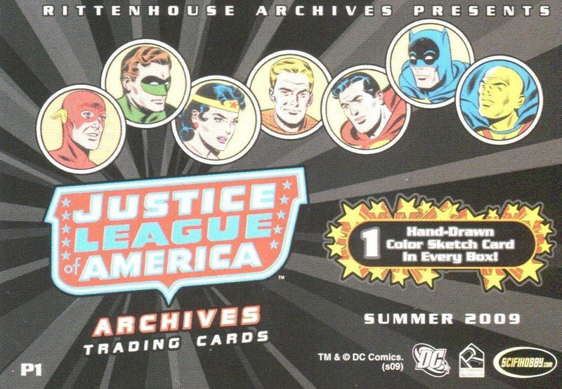 Justice League of America Archives Card Album DC Comics   - TvMovieCards.com