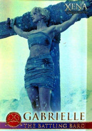 Xena Seasons 4 and 5 Gabrielle The Battling Bard Chase Card G3   - TvMovieCards.com