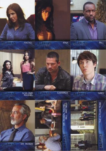 Alphas Season 1 Alphas Powers Chase Card Set 9 Cards   - TvMovieCards.com