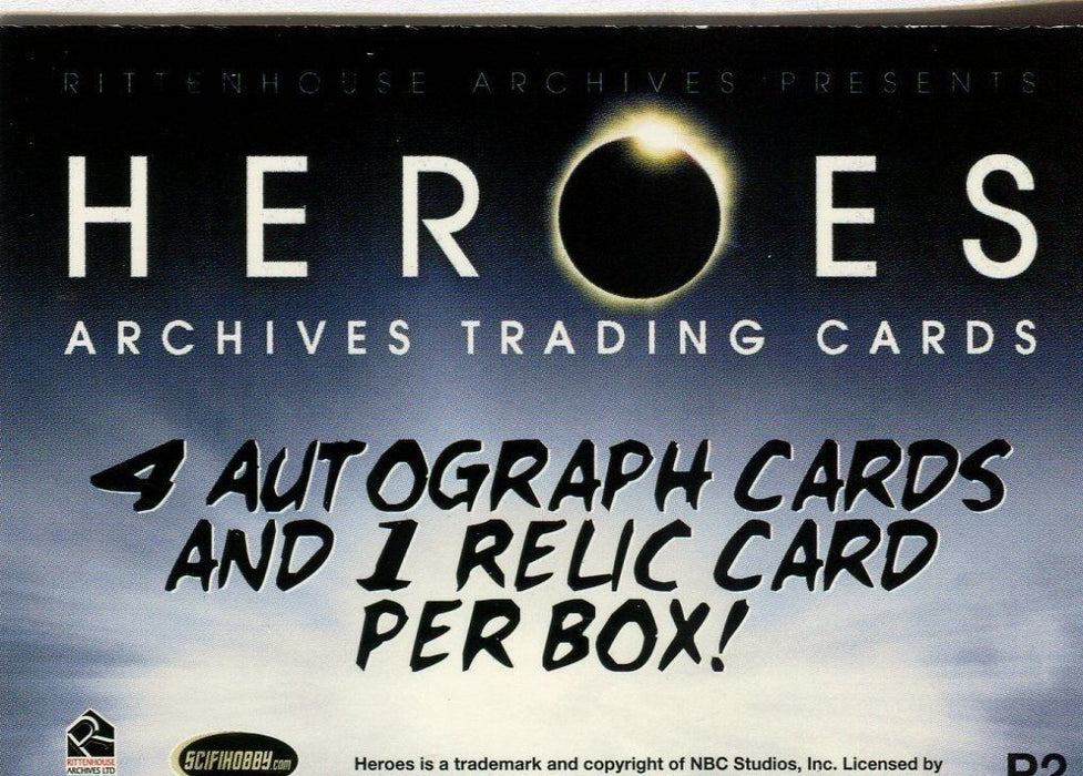 Heroes Archives Card Album   - TvMovieCards.com