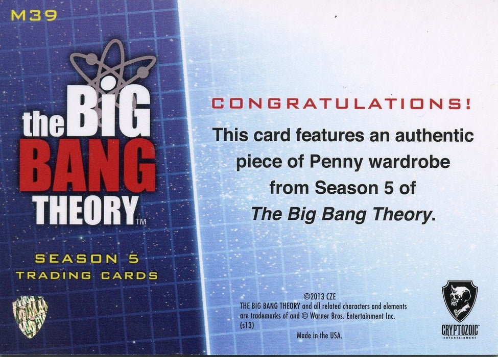Big Bang Theory Season 5 Card Album   - TvMovieCards.com