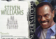 Supernatural Season 3 Steven Williams as Rufus Turner Autograph Card A-22   - TvMovieCards.com