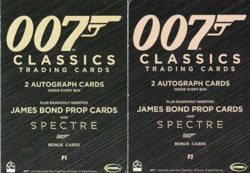 James Bond Classics 2016 Promo Card Set 2 Cards   - TvMovieCards.com