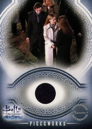 Buffy The Vampire Slayer The Men of Sunnydale Pieceworks Costume Card PW2   - TvMovieCards.com