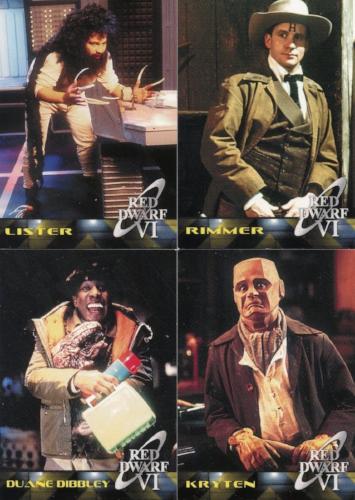 Red Dwarf Video Series VI Card Set 4 Cards   - TvMovieCards.com