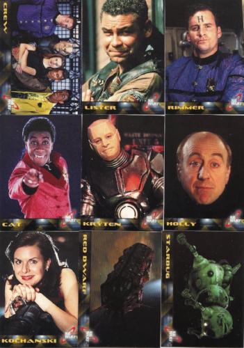 Red Dwarf BBC TV Show Preview Card Set 9 Cards - TvMovieCards.com